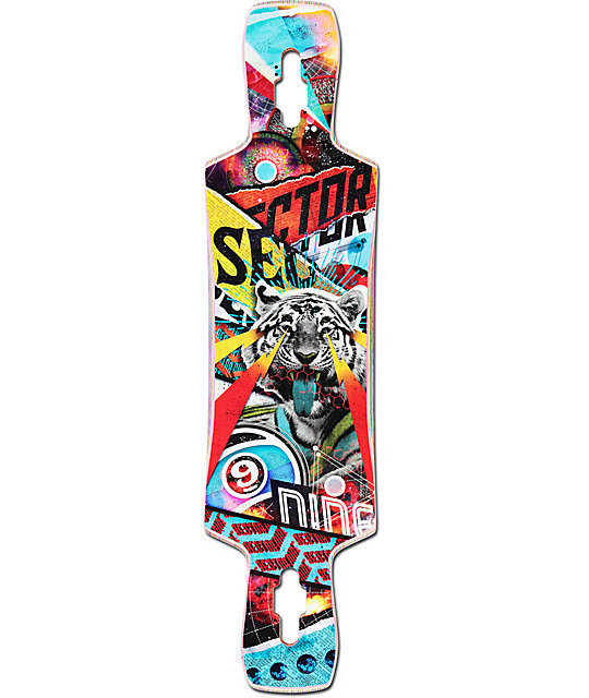 Sector 9 Static 39.5" Drop Through Longboard Deck at Zumiez PDP